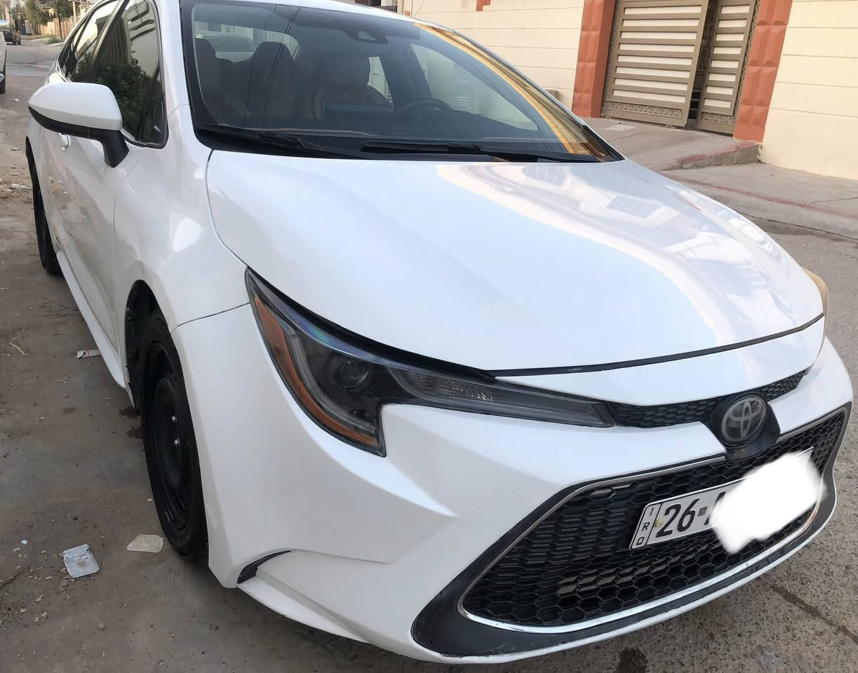 السلام عليكم
للبيع سيارة كورلا Le.  

موديل 2020

الون ابيض

الرقم صلاح الدين دولي 

السعر 142 $ او بيه مجال 

الضرر بنيد بدون دواخل شرط السياره 

عل وضع الشركه حداديه باتري تايرات كله جديد 

موبايل ***********

المكان سامراء غير متواجد عل نيت

