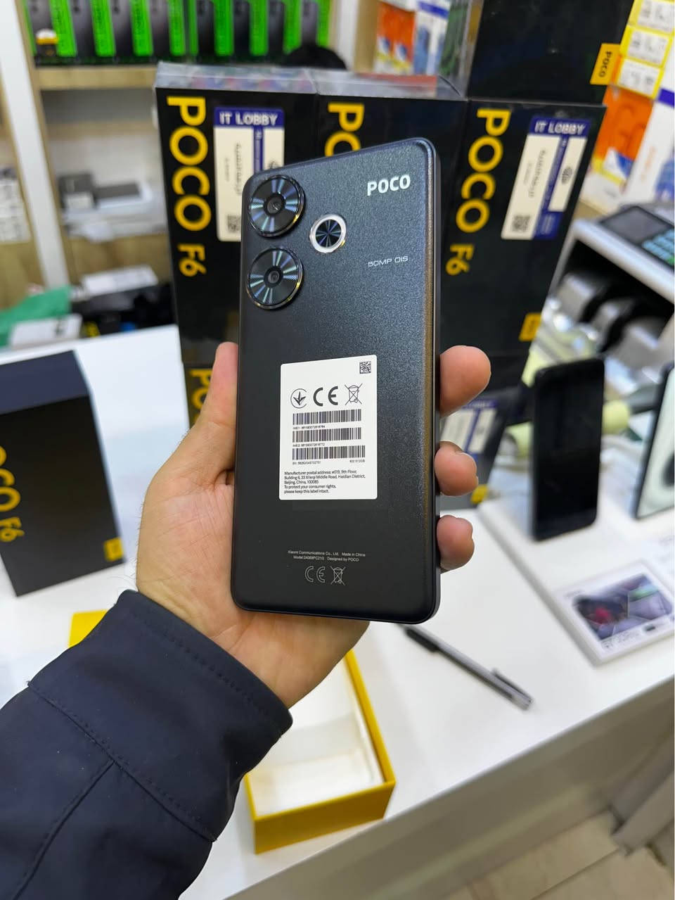 وەحشەکەی کۆمپانیای پۆکۆ 😡🔥
‎گەورەترین داشکاندن 🎁🎁
Poco f6 
‎پۆکۆ ئێف 6

‎لۆک کەپس ناو پاکات زەمانی 1 سال و 6 مانگ 
‎رام 12
‎میمۆری 512
‎سناپدراگۆن 8 ئێس جین 3 چوار نانۆ مەتری 
‎120 فپس پۆبجی
‎باتری 5000 بە 90 وات فاست چارج
‎شاشە 6.67 بە کوالیتی 1220X2712
‎شاشە ئەمۆلید توانای پشاندانی 68 ملیۆن رەنگ هەیە لە چرکەیەکدا
‎نوێبوونەوەی شاشەی 120 هێرتز شاشە HDR10 plus
‎شاشە دۆلبی ڤیژن و 2400 نیت شەوق تیشکی بەر خۆر
‎ئەندرۆید 14 تا 3 سالی تر ئەپدەیتی بۆهیت ئەپدەیتی نەوەستاوە
‎کامێرەی سەرەکی 50 مێگاپیکسل
‎کامێرەی سێلفی 20 مێگاپیکسل
‎دەبل سەماعەی هایریزۆلەیشن
‎پەنجەمۆر و بەسمەی شاشە

‎نرخی 460 هەزار 

‎زەمانی سالێک و 6 مانگ شەریکە ✅❤️
 
ئێمە لە تلگرام : https://t.me/Tmobile_yuu

هەموو پەیج و پلاتفۆرمەکانی ئێمە:https://takl.ink/T.mobile/

ناونیشانی ئێمە:
تی مۆبایل - سلێمانی - بازاڕی حەمە ســور - پشت چایخانەی شەعب - دوکــانی ژمارە { ٩ } 
***********
--------------
*********** السليمانية, العراق
