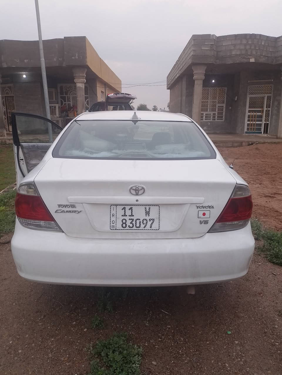 كامري للبيع موديل 2003بيهه صبغ حزام وارد خليجي 6سلندر جديده حلوه العنوان صلاح الدين  بلد يثرب السعر 88موبايل ***********
