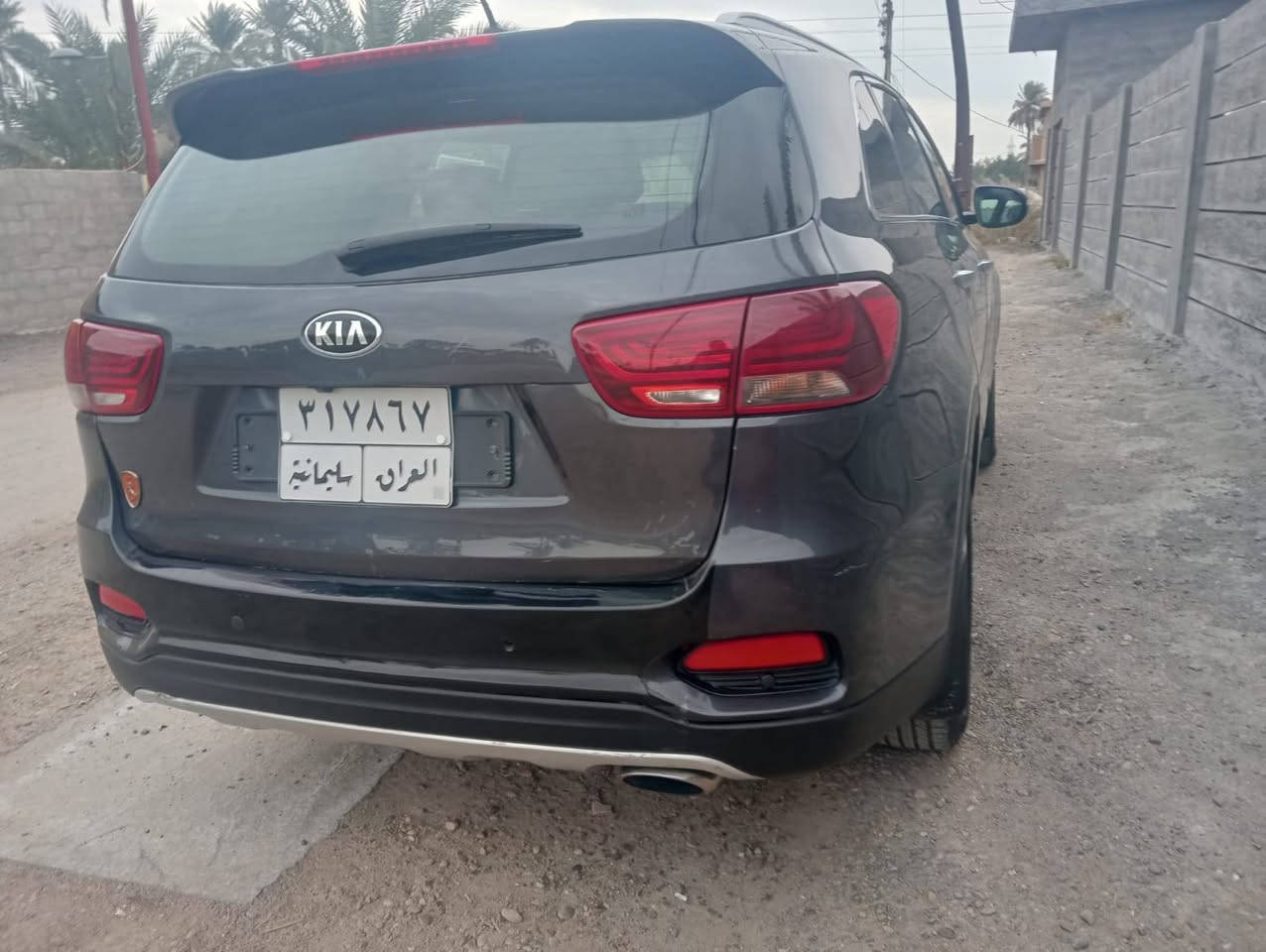 سلام عليكم
للبيع كيا سورنتو موديل 2019
أمريكي ضرر جاملغ وره سايق 
رقم سليمانيه بسمي تحويل مباشر 
ماشيه 65 
الهاتف ***********
