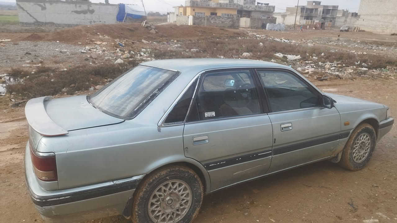 اسلام عليكم مازدا للبيع 626مصبوقه جماليه بسمي رقم نينوى مصطره دولي كبون بانزين موجود بيها سياره كلشي بيها شقال كير اتوماتيك العنوان حي سومر رقم الموبايل ***********طالب عليها 46
