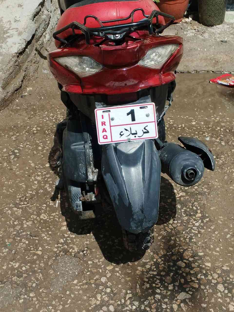 دراجة سازوكي حديث محرك مفتوح بالجديد شغالة سلف هندر كهربائيات شغالة محرك ناعم نگره سلف
سعر 250
مكان كربلاء يم مستشفى الكفيل 
***********
