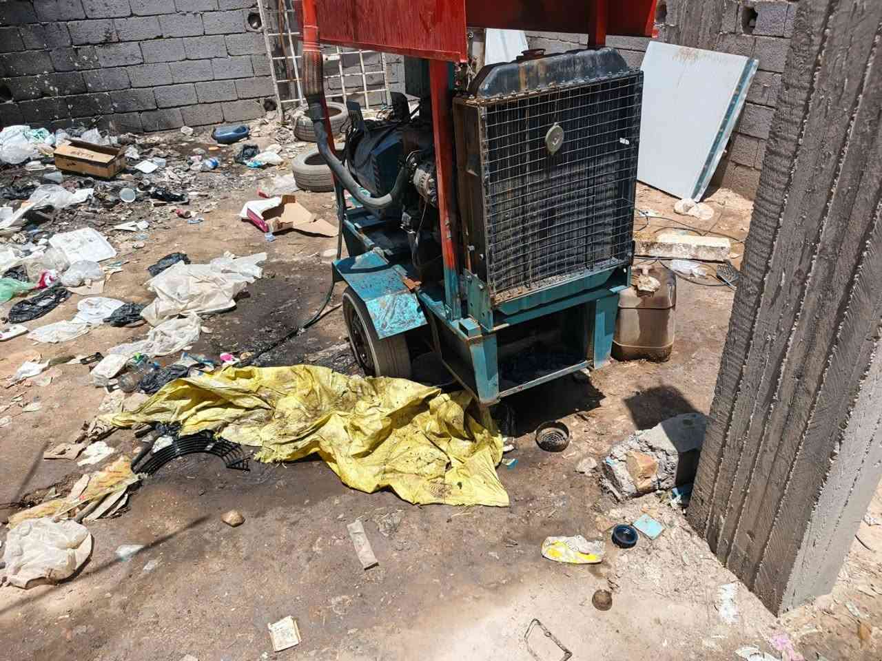 للبيع مولد كيه 2701 ثري فيز مامفتوح لاتنقيص ولا تبخير *********** واسط قضاء الصويره
