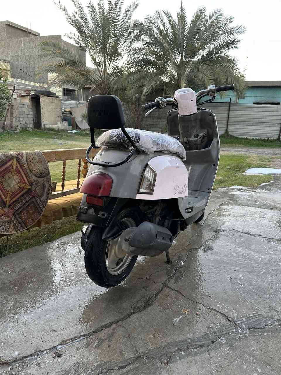 سلام عليكم دراجه البيع نضيفه مكينه بلاديه شلعه معدل فول سعر خاص*********** مكاني بغداد
