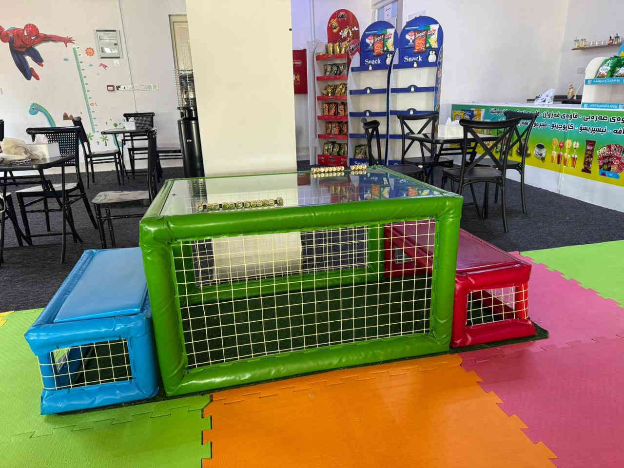 هۆڵێ یاری منداڵانی کامل بۆ فرۆشتن 
سەرجەم پێویستیەکانی هۆڵێکی تێدایە یاریرکان زۆر پاکو تازەن زۆر کەم بە کار هاتون 

نرخی ٧٥ گەڵایە 

سلێمانی

***********
