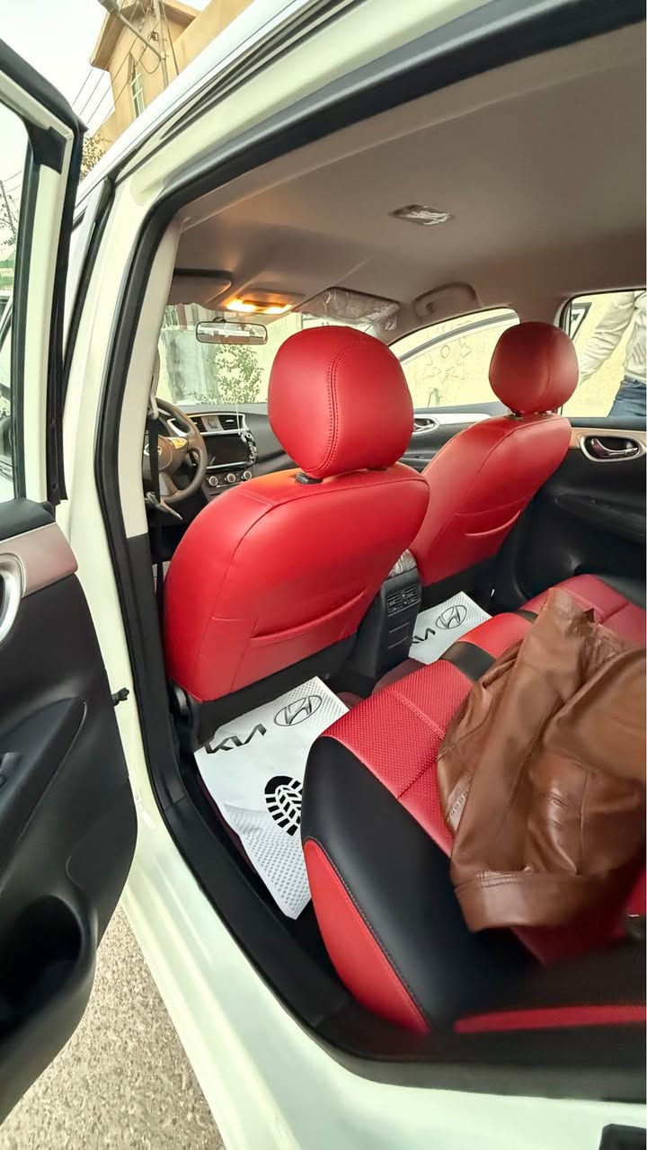 نيسان سينترا 
2025 خليجي 
ماشية 3500 كم
محرك 1500
داخل جلد احمر 
ويل كروم 
شاشة 
تحكم اسيرن 
كاميرا 
حساسات خلفية 
السعر 132$
مكان السيارة البصرة 
السيارة جديدة اخت الزيرو 
كفالة عامة 
للاستفسار/ ***********0 البصرة, العراق
