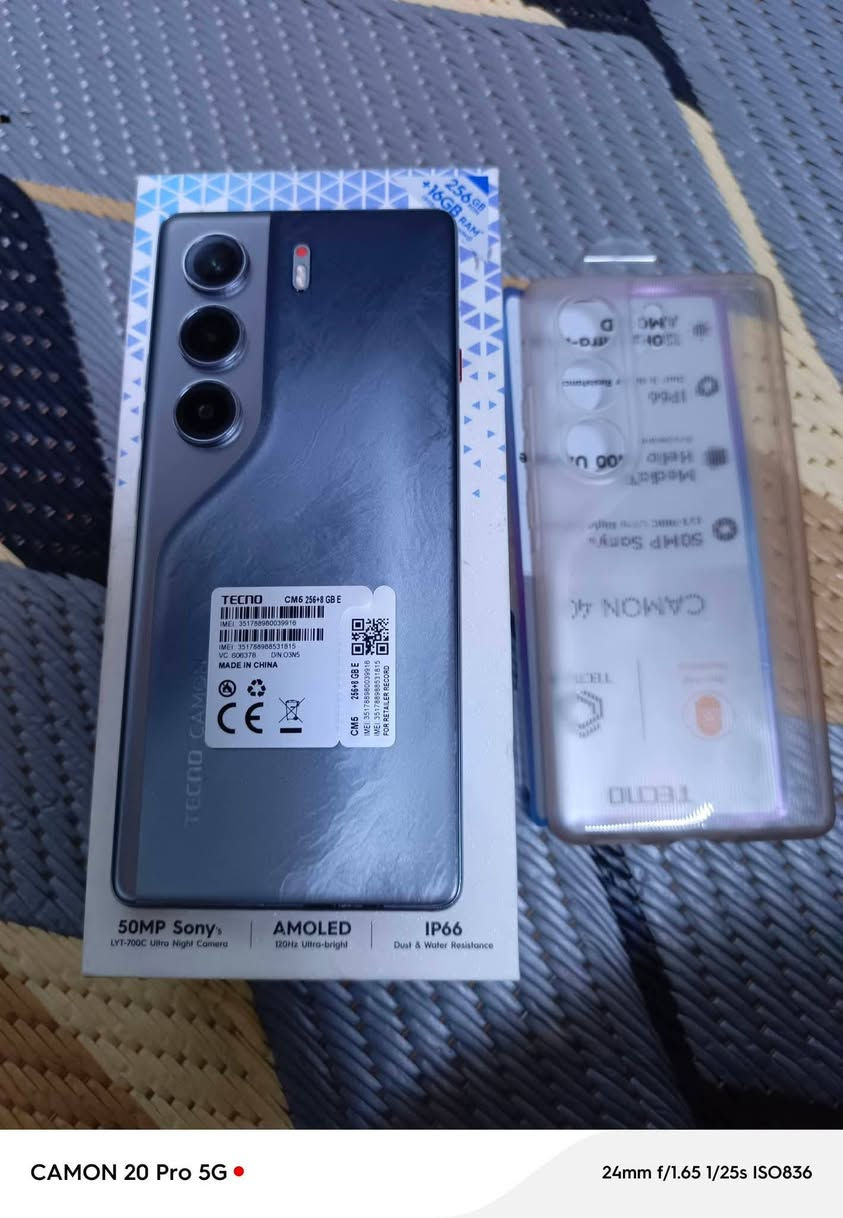 السلام عليكم تكنو كامون 40
ستخدام ايام بسيطه ذكره 256 عشوائي 8+8
شحن سريع 45واط مكفول من كلشي كامرات فول من سوني 
سبب البيع مجتاج اخذته ب260 سعره 200


**إذا كنت صاحب هذا الإعلان وتريد حذفه لأي سبب، رجاءا أرسل رسالة إلى الدعم الفني**