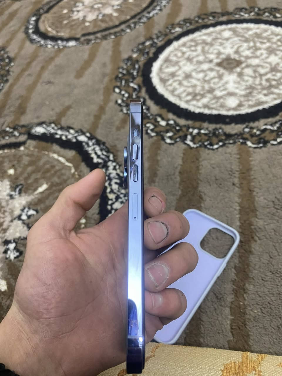 السلام عليكم
13 PRO MAX 

ذاكرة 256G

دبل سيم

بطارية 90 اصلية

ZA

نظافة 100٪؜

سعر 750 وبي مجال

الشراي يتواصل ع هذا الرقم ***********
