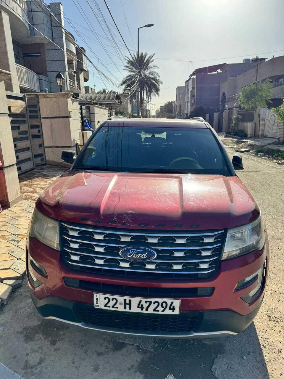 فقط بيع  بدون مراوس
السعر  بيه  مجال 165🚗 للبيع:

 فورد إكسبلورر 2017

📍 مكان السيارة: بغداد - زيونه 

📞 للتواصل: ***********

📊 المسافة المقطوعة: 108000 ميل

🛠️ المحرك: 6 سلندر – 3500cc

⚙️ المواصفات:

• فئة XLT

• ثلاث وضعيات قيادة

• بصمة تشغيل

• تشغيل عن بعد

• مقاعد جلد

• شاشة وسطية كبيرة

• تحكمات ستيرن

• السعة 7 راكب

• صندوق كهربائي

⚠️ أضرار السيارة:

• وارد أمريكي

• صور السونار مرفقة مع الصور

• رقم الشاصي مرفق مع الصور

• الإيرباكات سليمة

📌 تفاصيل إضافية:

• رقم السيارة: أربيل الدولي الجديد

• باسم المالك تحويل مباشر

• السنوية جديدة نافذة حتى 2028 – الهزة جديدة

• لون السيارة:  ماروني
