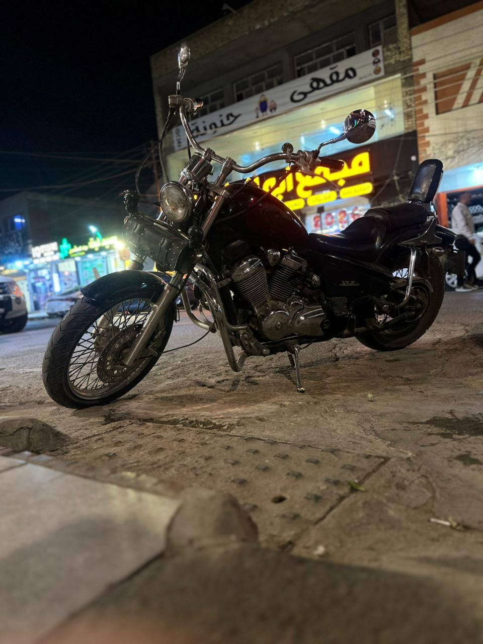 اخوان سلام عليكم دراجة هوندا استد ٤٠٠ عليها ادامة كاملة من كلشي بلك كابريته دهن ماي زيتي باتري جديد صدر جديد كهرباء كاملة بيها تزويد درع عندي جنط بيها مشكلة بالخانة الامامية من تمشي بس اطلع صوت باقي كلها مضمون السعر مليون ١٠٠ بيها مجال للشراي ملاحظة دراجة نكرة سلف اي أوقات حتى صبح المكان بغداد حي الجهاد الرقم ***********
