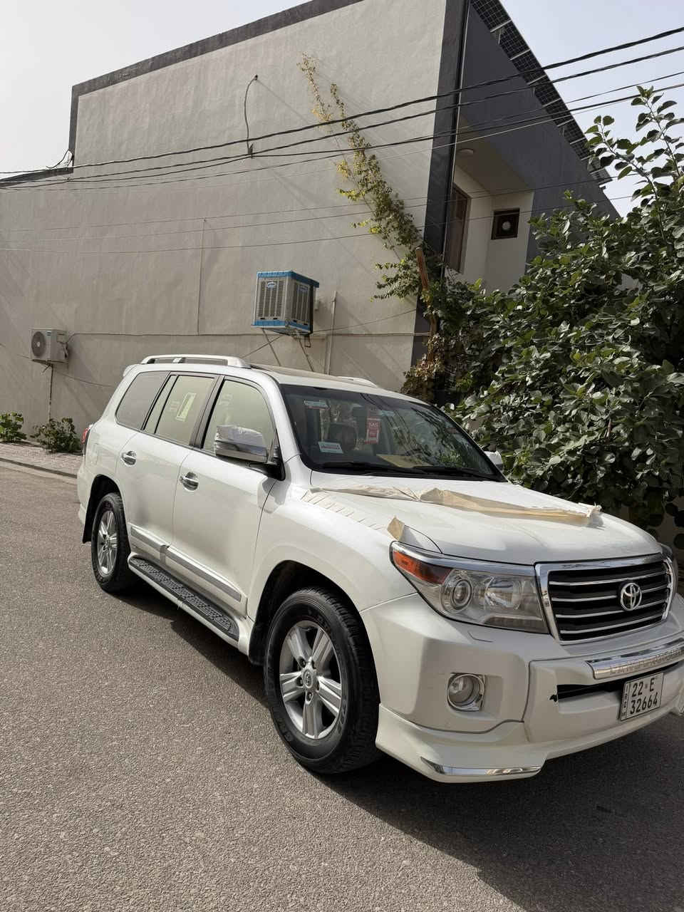 سلام عليكم
ارفع المنشور بكلمت يا الله 
لاندكروز مديل 2013
مكفوله من قطرت صبغ بيه بارد شبر بدور الجاملغ الخلفي 
السعر 365 ومجال قليل حك الجيه 
السياره فول مواصفات 
بصمه ابواب بصمه تشغيل 
تشغيل عن بعد 
كشنات جلد 
فتحت سقف 
كشنين كهرباء 
فور ويل 
تحكم ستيرن
شاشه كامره 
6سلندر
مري قلاب مري شفط 
والكثير من المواصفات المعروفه بيه بعد 
السياره رقمه اربيل الجديد هزه وسنويه جديده 
مداور وكاله اني حاضر 
حداديه كير مكينه شرط كارتون تبريد ثلج 
اي نقص ما بيه مكان السياره النجف الاشرف 
اي ستفسار اني خادم 
***********
