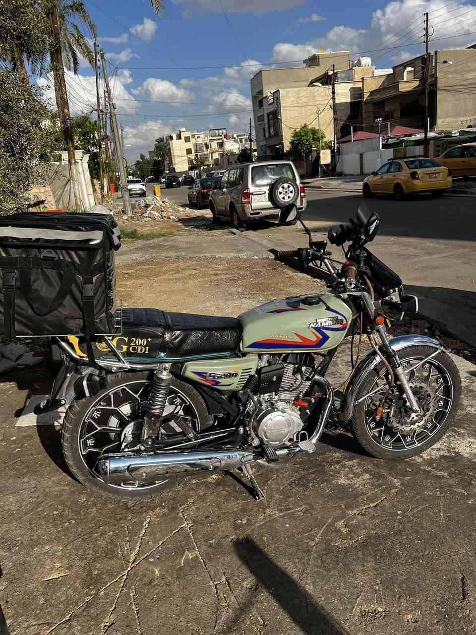 السلام عليكم
دراجه ناما برو 2025 
ماشيه 3300
دراجه كلشي مابيها نقص كهربائيات كامله
مكينه خير من الله
المواصفات :
3 انظمه تشغيل
بصمه
سويج 
تشغيل عن بعد
بيها نضام حماية ضد السرقات
مكينه 200
شاشه ديجتال
صرفيه بانزين قليلة
بيها مسجل
ستاند موبايل شحن واير ليس اصلي
جنطه مرتبه
مرايات 
.
.
.
دراجه امانه الله ولا مره موديها مصلح والصور شوفه عينكم كلش نظيفه ومرتبه رايدها ب 875 وبيها مجال بسيط كلش للشراي
المكان : الداوودي محله 611
رقم : ***********
