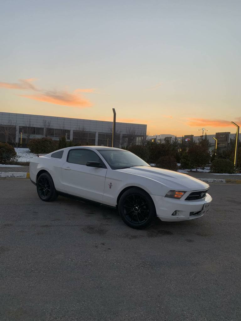 به ناوی خوای گەورە و میھرەبان 
فورد موستانگ 2010 
فوول مواسه فات گێڕ ومه کینه به شه رت 
کوشن کاره بای 
گێچ 7 ڕه نگ 
لیدی ناوه وه کامل پانۆراما 
لایت زینۆن 
جام ئۆتۆ 
سه وتی ساڵانسا بیلاد 
بێ کێشه یه 
کێ ویستی له خزمه تیام ***********
سوپاس بۆ ئه دمینی گوڵ السليمانية, العراق
