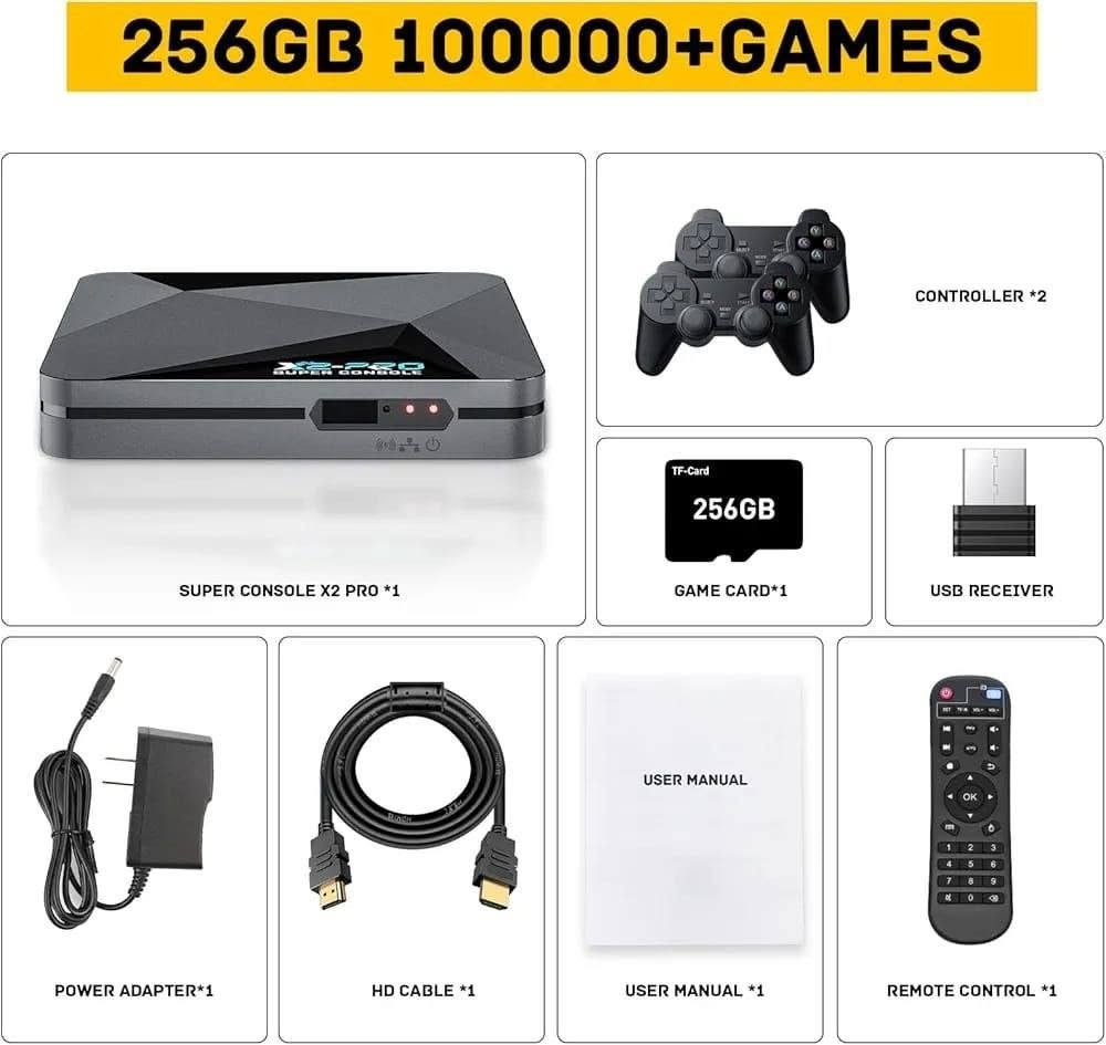 40
Super Console X2 Pro
منصة ألعاب ريترو وجهاز بث ذكي متكامل (جديد بالكرتون).
المواصفات الأساسية:
نظام تشغيل مزدوج: يدعم نظام الألعاب الكلاسيكية ونظام Android TV لتشغيل تطبيقات المشاهدة والإنترنت.
مكتبة ألعاب ضخمة: محمل مسبقاً بآلاف الألعاب الكلاسيكية (PS1, PSP, N64, MAME).
دعم العرض: دقة 4K UHD عبر منفذ HDMI.
الملحقات: يأتي مع قبضات تحكم لاسلكية وجهاز تحكم عن بعد.
اطلب الآن 🚛
توصيل لجميع المحافظات 🇮🇶
#Super_Console_X2_Pro
#ألعاب_ريترو_العراق
#سوبر_كونسول_X2_برو
#باب_الشرجي
#ألعاب_الطيبين


**إذا كنت صاحب هذا الإعلان وتريد حذفه لأي سبب، رجاءا أرسل رسالة إلى الدعم الفني**