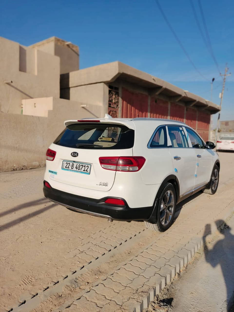 كيا سورنتو 2016 رقم اربيل مكفوله 
لون ابيض 
4سلندر  
7راكب 
بصمه 
شاشه بلاد نظام عرض
علامة سورنتو بلدوسة
3انظمه قياده 
بردات خلفية 
اضواء ترحيب
 اشاره+مري قلابة
 حساسات خلفيه امامي
تبريد ٣ قطع منفصل
تحكم استيرن فول 
لد امامي وخلفي 
السعر 175 $ وبيها مجال
مكان السيارة السماوه
الاتصال على الرقم 
***********
