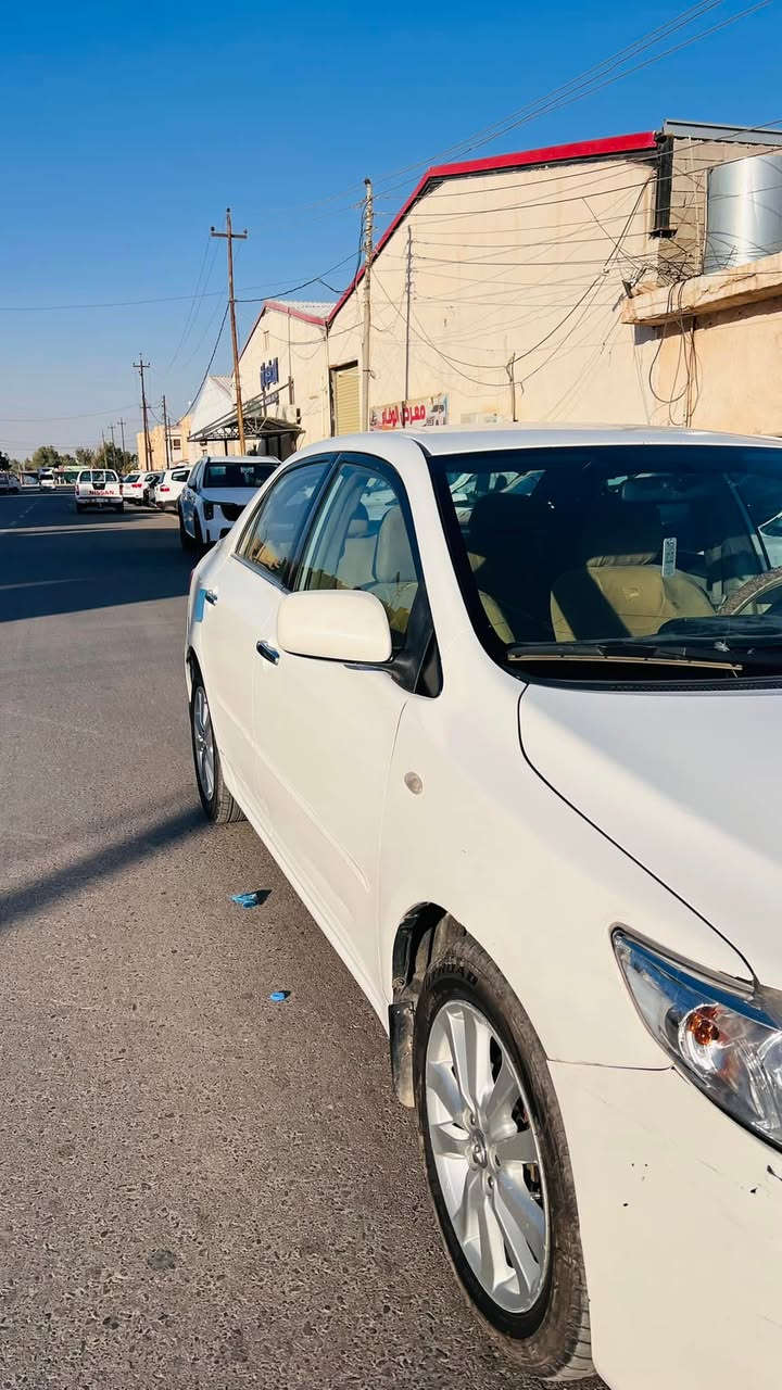 السلام عليكم 
كورلا 2008 خليجي
سياره مناقصه اي شي صدر جديد تايرات جديده ماتصرف عليه ربع سياره جاهز من كلشي
فقط بيه بالباب بارد فقط شبر وبل جاملغ بارد وصبغ قليل
سياره بأسمي تحويل ثاني يوم
السعر 110 وبيه مجال بسيط 
المكان تكريت
اتصال
***********
