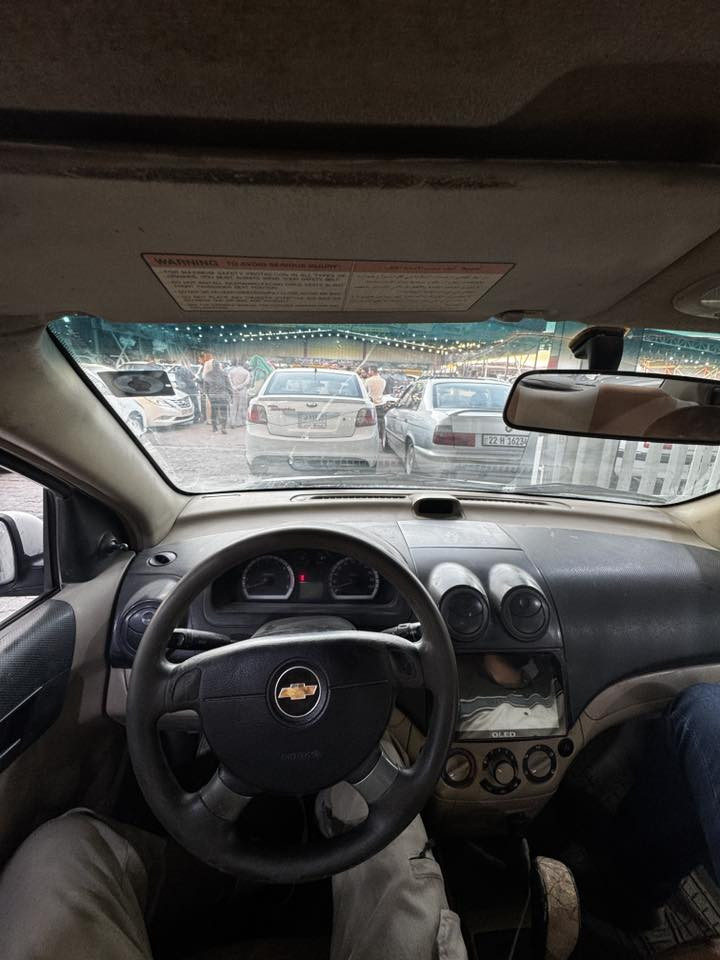 السلام عليكم افيو للبيع موديل 2013 محرك 1600 السياره جاهزه من كلشي بدون حادث مجرد طخات بسيطه كلشي شغال بيها حداديه جيده وكير ومكينه ممتاز تبريد شغال السعر 70$وبيها مجال ‭٠٧٨٠ ٠٢٧ ٤٧١٤‬ متواجد واتساب مكاني النجف
