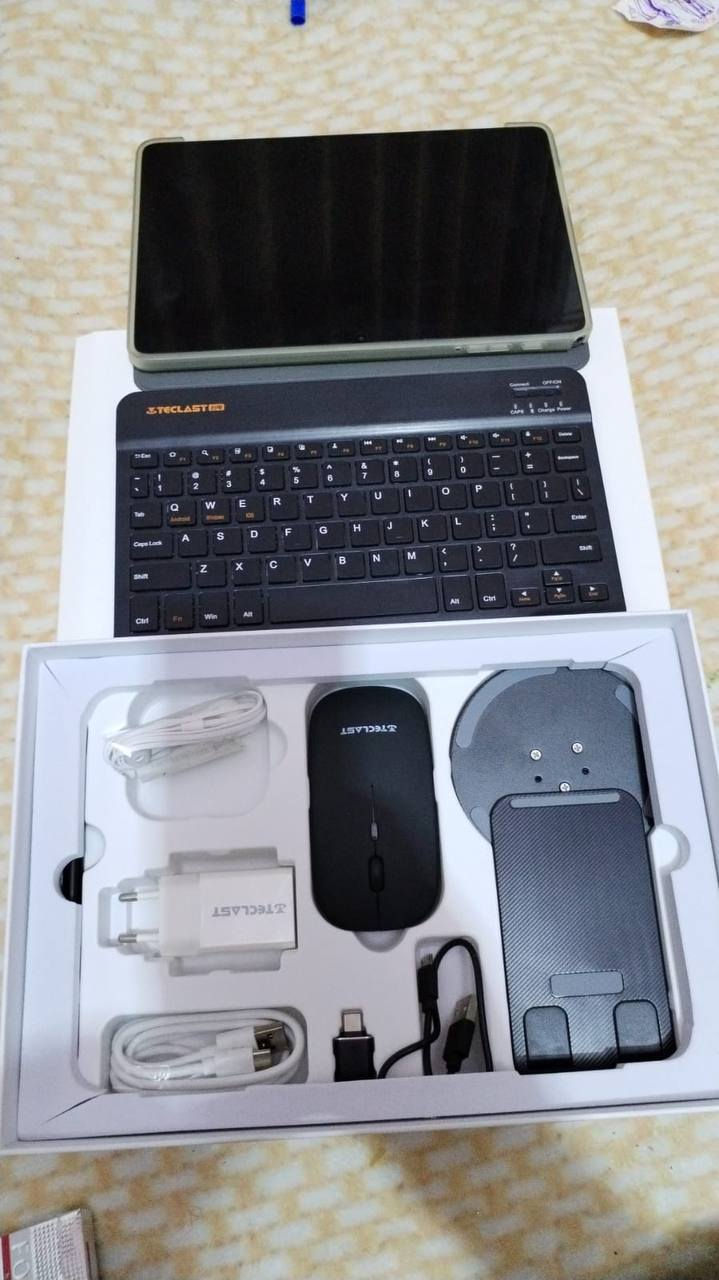 📱 تابلت TECLAST tPad Utility Set – كلشي تحتاجه بحزمة وحدة!
✨ المحتويات:
✔️ تابلت بشاشة كبيرة وواضحة
✔️ كيبورد خارجي
✔️ ماوس
✔️ سماعات
✔️ شاحن + كيبلات
✔️ حامل موبايل
💼 مناسب للدراسة، الشغل، والتصفح بكل راحة
💰 السعر: 215 ألف فقط


**إذا كنت صاحب هذا الإعلان وتريد حذفه لأي سبب، رجاءا أرسل رسالة إلى الدعم الفني**