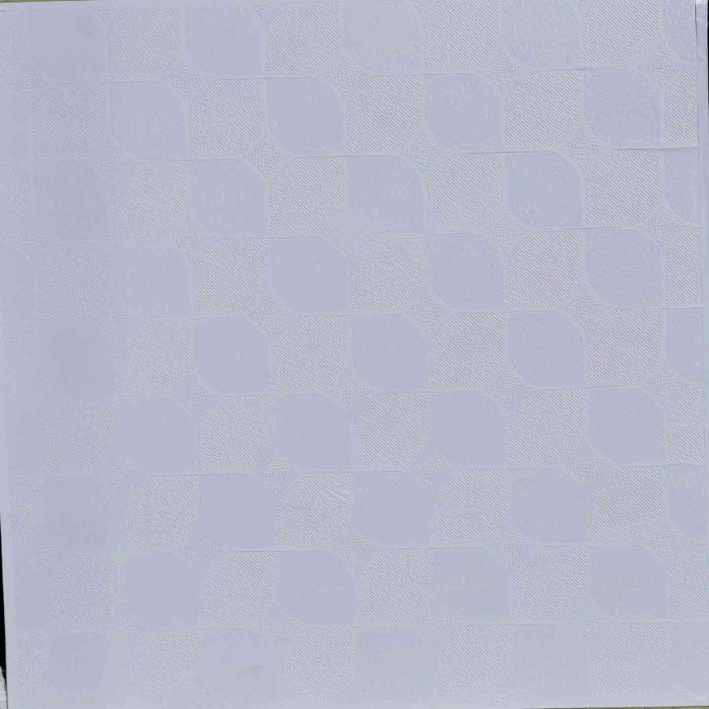 مربعات تايل سقف ثانوي القياس 60 × 60 
السمك 8 ملم 
البيع جمله مفرد 
المسيب حي المعلمين مقابل جامع محمد الجواد عليه السلام 
هاتف المعرض ***********
هاتف الجمله ***********
