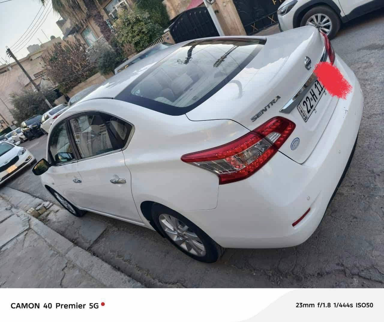 نيسان سنترا ٢٠١٨خليجي ابيض
رقم اربيل مميز 
بيها ٣مكانات بارد 
ورشه خفيفه صبغ بدون معجون ابدا 
كير محرك كفاله 
صدر جديد 
باسمي السنوية تحويل مباشر 
هزه جديده 
مكان السياره بغداد 
ماشيه ١٧٠ الف 
السعر ١٢٣ ورقه وبيها مجال 
***********
