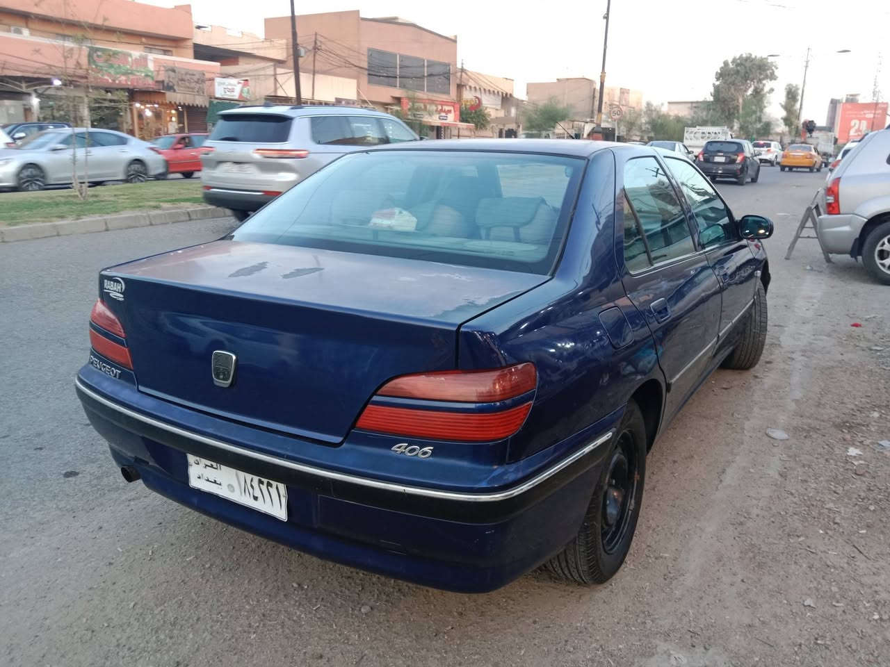 بيجو للبيع 406 صدامي ***********
