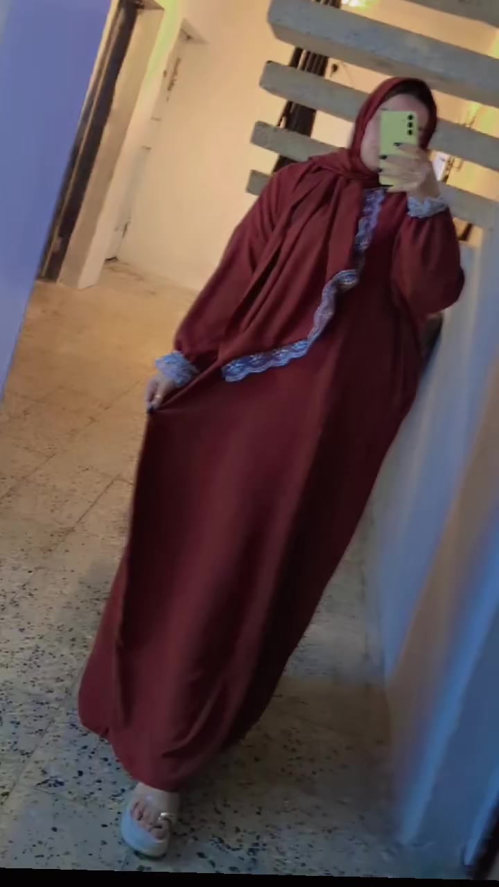 حجاب صلاة. وتكدرين تستخدمي بالطلعه بناات يجنن وباقي الوان محدوده والسعر بس ب15 وهذ الصور اني لي لابستهم يعني تصوير حقيقي ❤️ الي تحب متوفر توصيل داخل وخارج تكريت ولمحافظات💯


**إذا كنت صاحب هذا الإعلان وتريد حذفه لأي سبب، رجاءا أرسل رسالة إلى الدعم الفني**