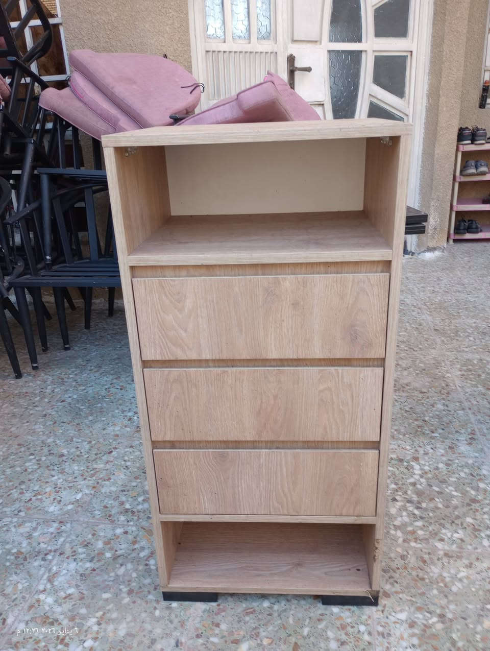 السلام عليكم عندي كراسي حديد مع الكوشات وميز قاعدته حديد للبيع عدد 15 صناعة تركية يصلح للمطاعم والكوفيات


**إذا كنت صاحب هذا الإعلان وتريد حذفه لأي سبب، رجاءا أرسل رسالة إلى الدعم الفني**