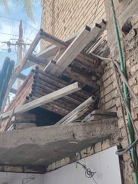 سقالة حديد • ونش ايطالي • ٦ مربعات