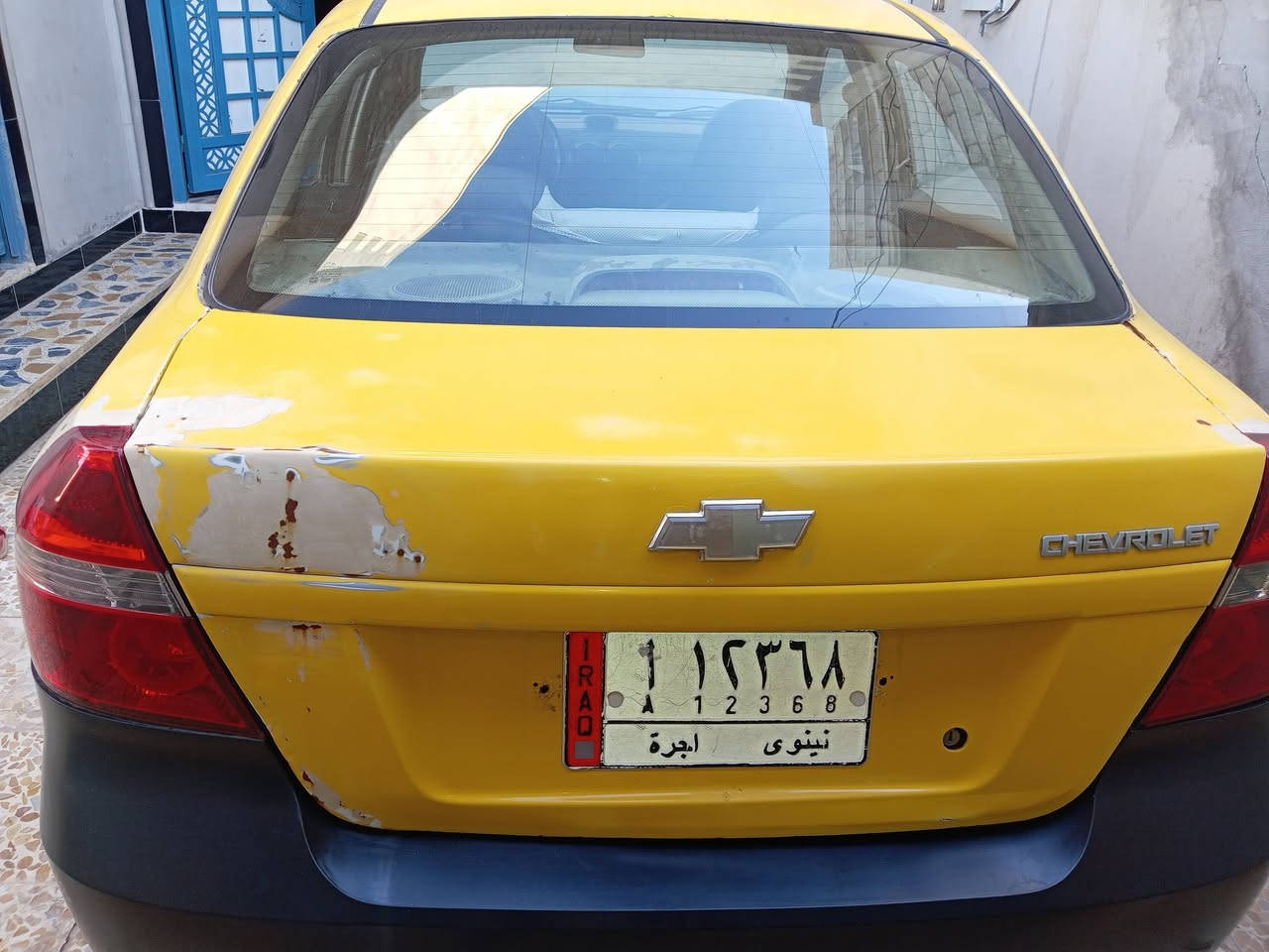 السلام عليكم
سياره افيو موديل 2011
داخل لونين كير ومحرك بحاله جيده مبدل جاملغ كدام يسار 
بيها كابون بانزين رقم الماني 
طخه بل صندوك  هيئه وغرامات صفر تعال شوف سعر    50  ومجال قليل هاتف                ***********  مامتواجد عالفيس خابر وشوف بعينك
