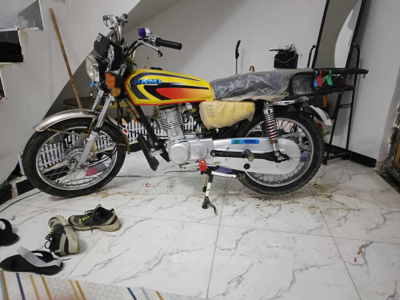 السلام عليكم دراجه نامه مكفوله كفاله عامه تجي تفحص كبال عينك موديل 2025 ما مفتره سبانه على المكينه مكفوله من كلشي
عنوان الدراجه ديوانيه قضاء سومر 
للتواصل. ‏‪***********‬‏واتساب
