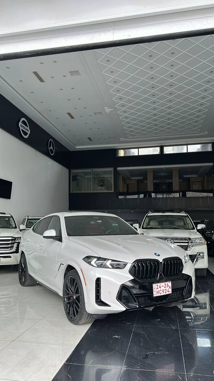 BMW X6  2024 M Package - Black Edition
عطر ليد + بانوراما 🔥 
57,000 مايل ✅
بدون دعم و صبغ ✅
سعر : 685$ ورقه و مجال ✅
مكان : دهوك 📍
📞 0750,843,21,80


**إذا كنت صاحب هذا الإعلان وتريد حذفه لأي سبب، رجاءا أرسل رسالة إلى الدعم الفني**