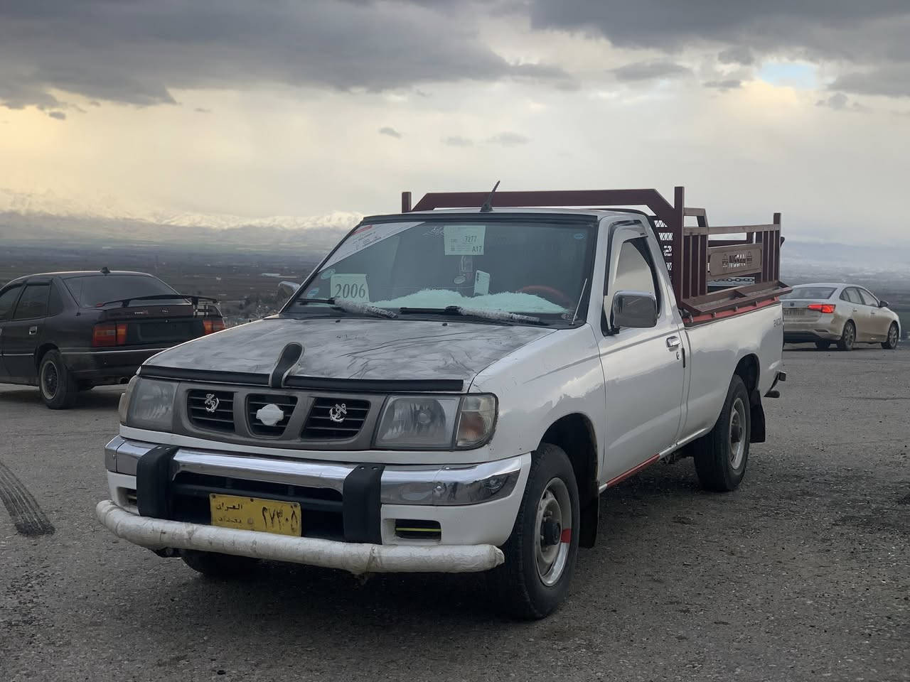 نیسان 2001 ئارم پلاسیکی سلێمانی بە شەرت داعمولێداوی بەشەرت پێشی بەشەرت   تەبریدە  لەسەر سویچ   پاوەرنیە گێرو مەکینەئەکسل بەشەت  جوار تایەی تازە لەژێرە جەمچەو ناوبۆدی تازە  کامل جونکاری بۆکراوە سەیارەکە مالی دۆستە  سەیارەی ماعرز نیە هی مال خۆمە  ***********
