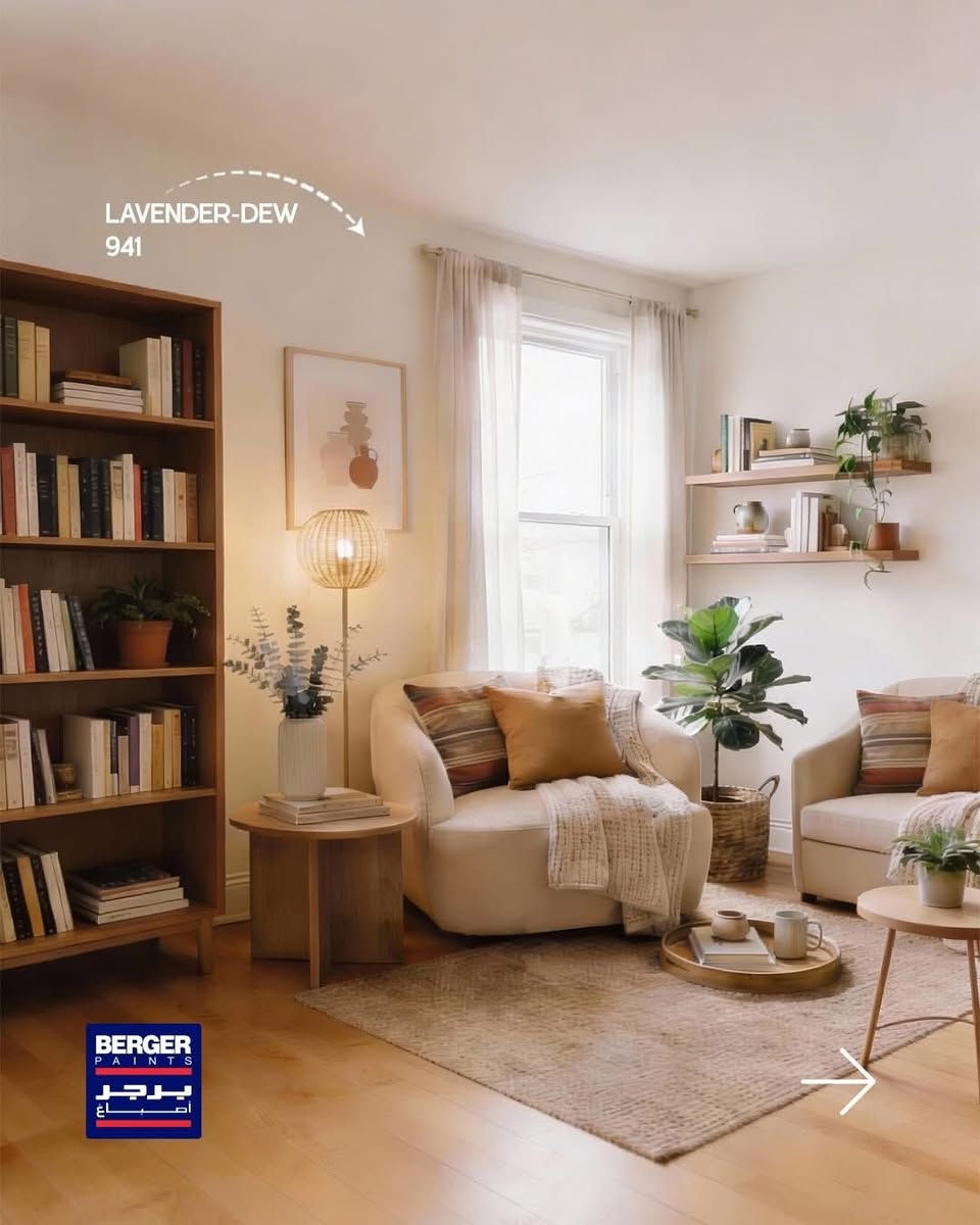 الألوان ليست اختيارًا عشوائيًا،
بل انعكاس لما نشعر به داخل المكان.

درجات مستوحاة من الطبيعة،
تمنح كل مساحة توازنًا بصريًا، وراحة تدوم مع الزمن.

مع لوحات ألوان برجر،
يتحوّل الجدار إلى عنصر يكمّل التصميم… لا يطغى عليه.
#اصباغ_برجر_فلسطين 
                                                       ***********

برجر… استثمار يدوم.
