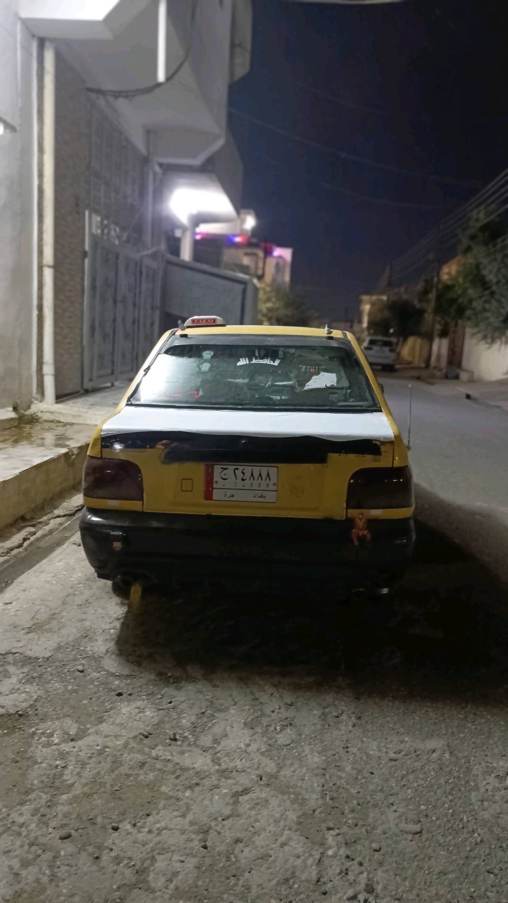 للبيع سايبة على  كدة فلوسك رقم الماني وصاحبها موجود  بانزين بس تروح تستلمة وهيئة غرامة مصفرة وعند وصولات كهربائيات جاهزة وكبل للشارع صدر جديد وياه الحدادية السعر 13 فقل 