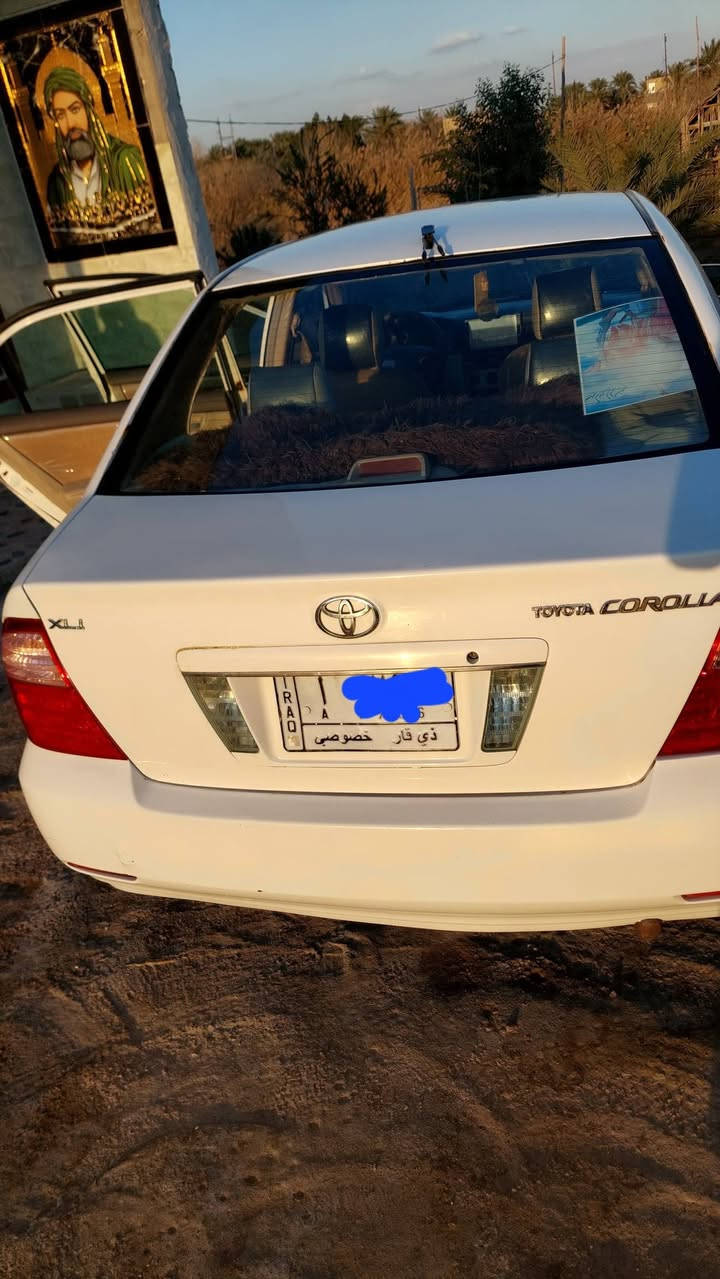 كورلا بيكاتشو موديل 2005  وارد خليجي
  مصبوغه عام جارده بدون تبديل اي شي 
محرك يبخر 
حداديه جديده 
تخم تاير جديد 
السنويه منتهيه لغاية 6\3\2026
السعر 75  وبيه مجال 
للتواصل ***********
