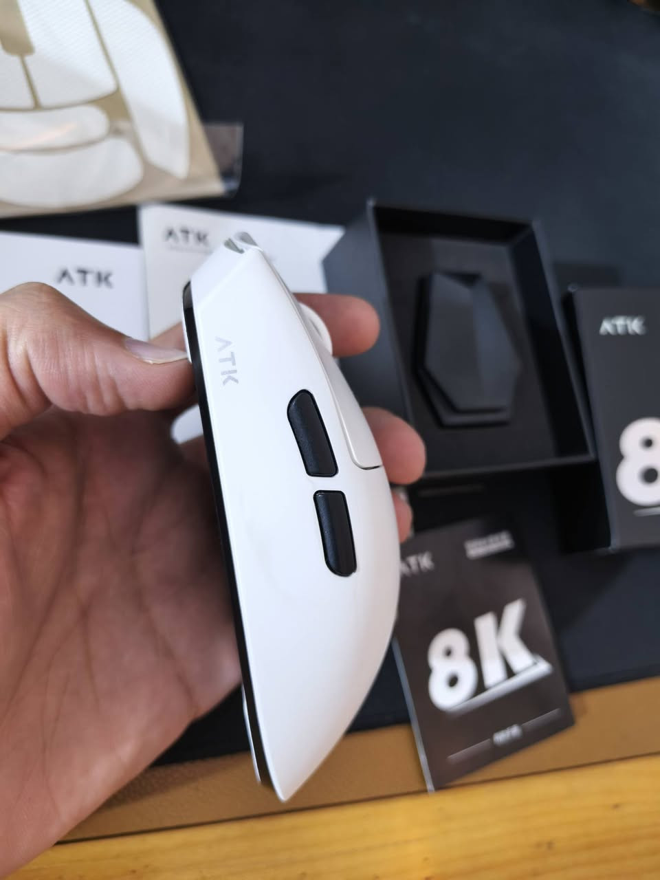 ماوس Atk x1 ultra للبيع السعر 70 او مراوس بريزر فقط حتى لو انطي فرق
سنسر مالته paw3950
DPI: 42000 DPI
سرعة التتبع: 750 IPS
التسارع: 50G
كل اغراضه موجوده وبي دنكلين واحد الاصلي مالته والثاني مشتري لوحده يشغل 8k  بولنغ ريت


**إذا كنت صاحب هذا الإعلان وتريد حذفه لأي سبب، رجاءا أرسل رسالة إلى الدعم الفني**
