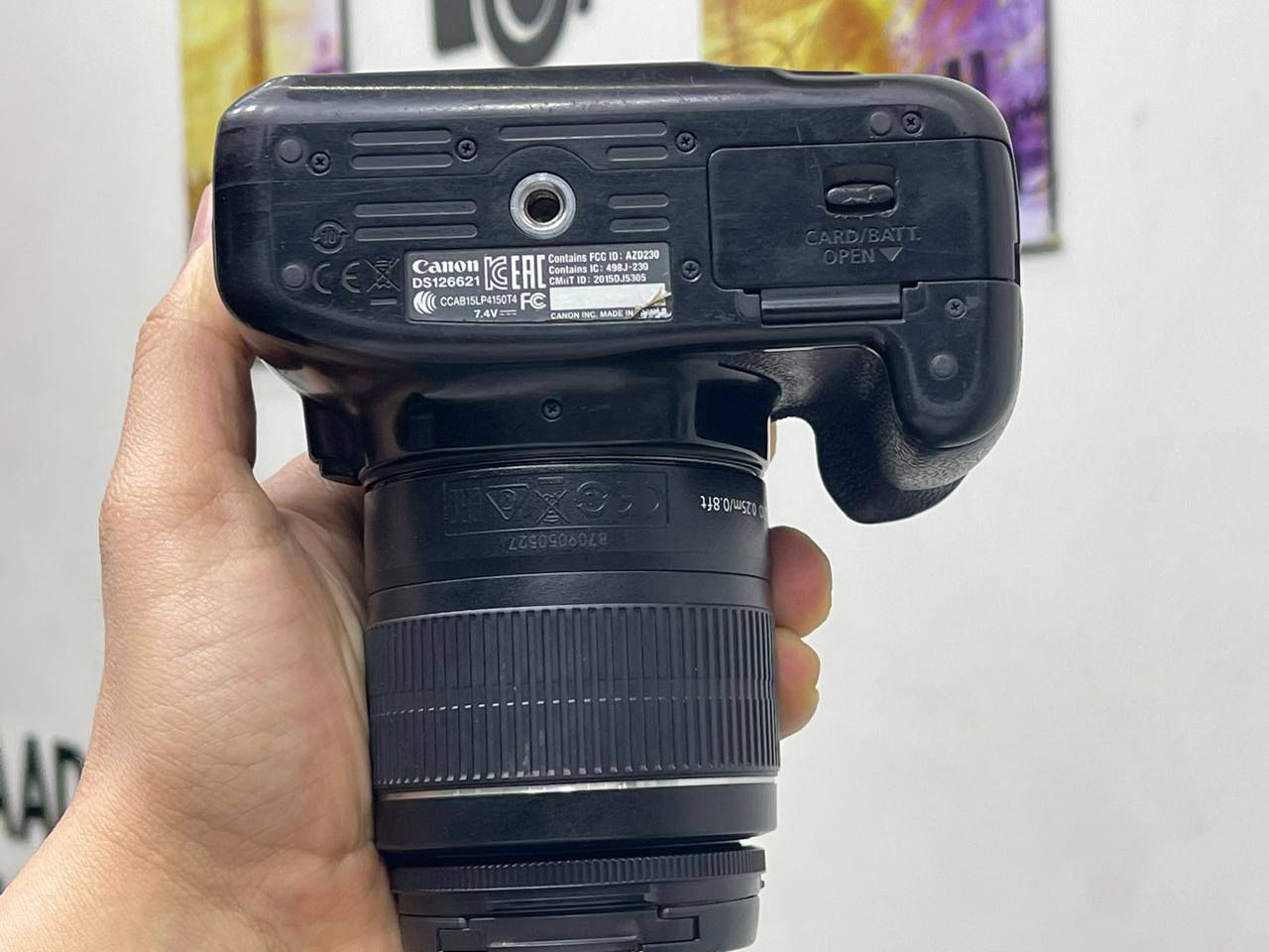 For sale
Canon 1300d 
بالبوكس كامل وبلينس 18:55
ضمان 3 شهور 
متاح شحن لجميع المحافظات
متاح تقسيط بفيز المشتريات 
للتواصل فون او واتس 01016242875


**إذا كنت صاحب هذا الإعلان وتريد حذفه لأي سبب، رجاءا أرسل رسالة إلى الدعم الفني**