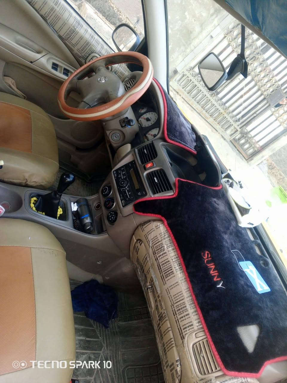 سلام عليكم للبيع فقط نيسان سني ياباني مؤسسه ابلادي 2011 رقم بغداد مصفره هيئه وغرامات سنويه مجدده الى نهاية 2029 سياره حلوه وجاهزه مصبوغه جماليه مكينه وگير شرط صدر امامي وخلفي جديد تخم تاير جديد تبريد ثلج كهربائيات كلهه شغاله السعر 70 قفل من الأخير 🔒 مكان الرمادي خمسه كيلو الشراي يتصل رقم الهاتف *********** ورجائآ الموشراي لايتصل
