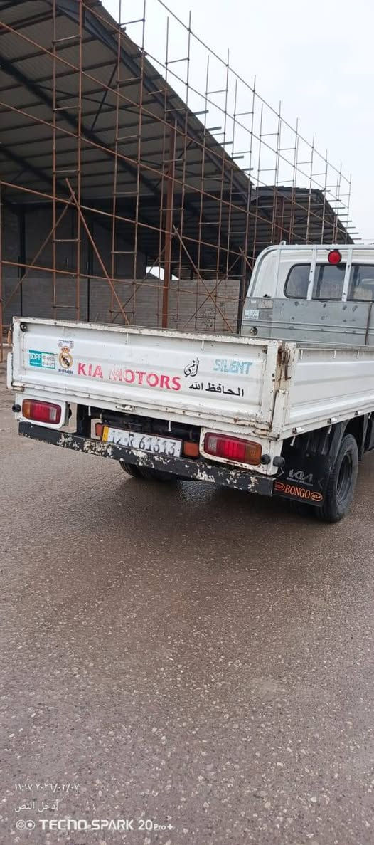 كيا #للبيع ام عيون
موديل 2001 رقم نينوى شرط التحويل
مكينه 3000 شاصي شرط قماره قلاب
بدون صبغ سياره جاهزه
سعر 95 ورقه وبيها مجال
***********
***********
