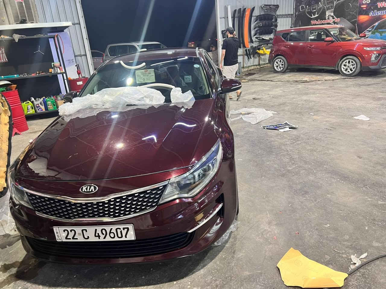 السلام عليكم للبيع كيا اوبتما 2016 حادث حافه البنيد وبارد بالباب الخلفي بااسمي للاستفسار الاتصال ***********
