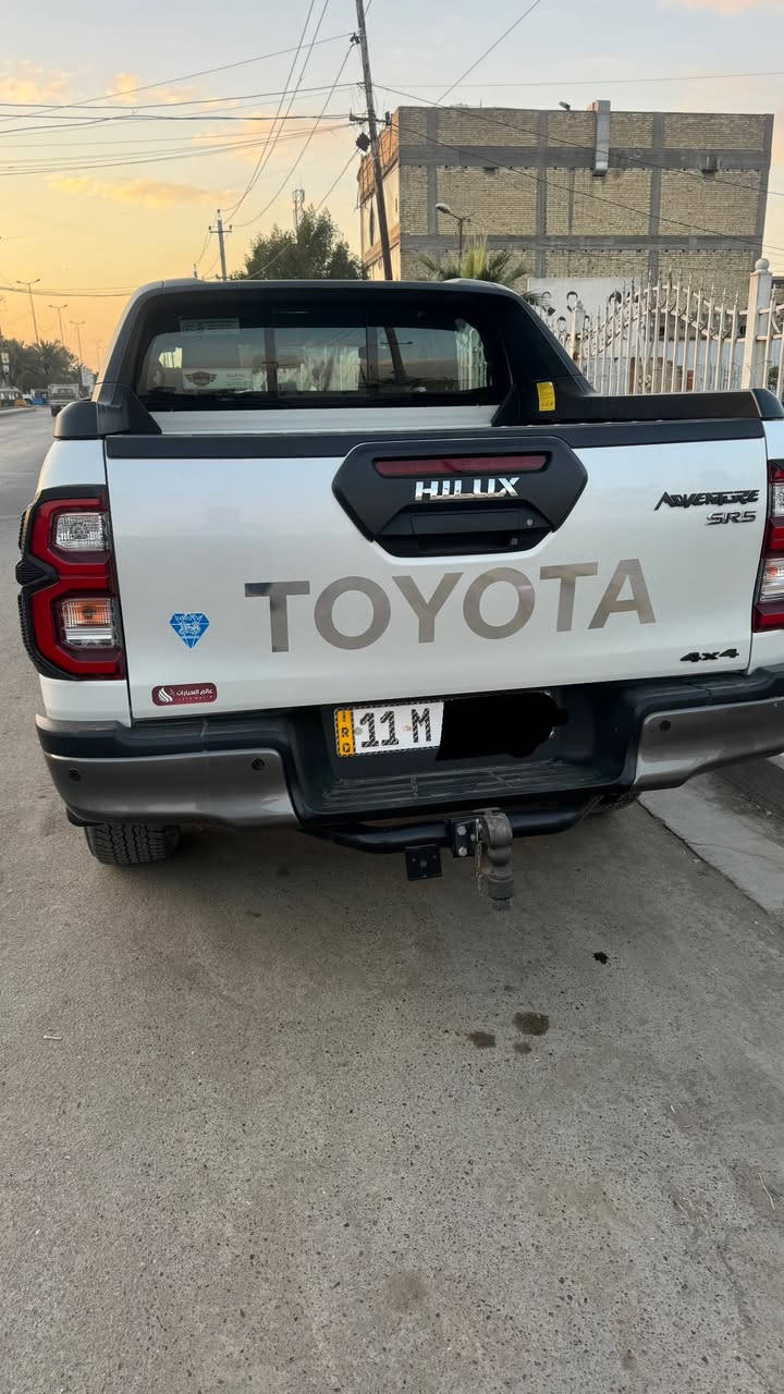 ‏سلام عليكم بكم هايلوكس للبيع موديل 24 مكفولة كفالة عامة(***********
