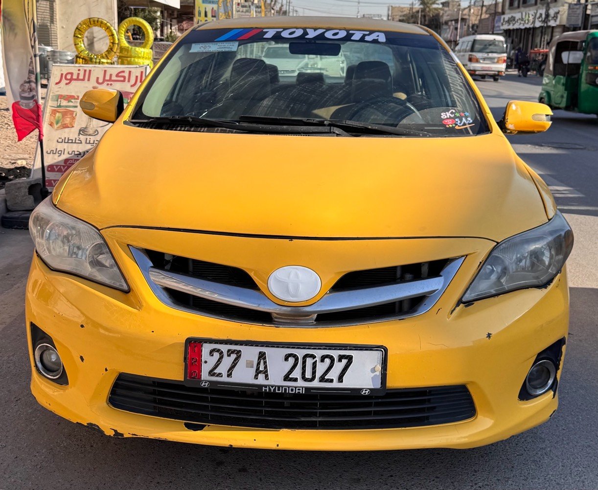 للبيع  او مراوس حسب القناعه كورلا خليجيه 2008  بجم محدث حادثة  جاملغ امامي جهة السايق وجاملغ خلف الصدر  مصبوغه جديد رقم ذي قار مميز  2027  وباسمي هيئه وغرامات مصفره والسنويه تنتهي 2028 رقم انكليزي باي مرور تحويل تخم تاير ابو الخط الابيض  شاشه تاب وكامره خلفيه جديد محرك 1800 صدر جديد امامي وخلفي لايت زنون دوشمه جديده لايلون والسعر 85 للاستفسار ***********مكان السياره بغداد زعفرانية