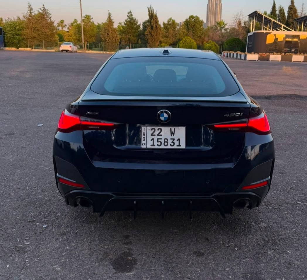 بي ام دبليو 430i M 2023  فول مواصفات 
ماشيه 32KM الف داخل احمر بلادي 
ام بكج بلادي 
بي كم قطع صبغ موجود رقم الشاصي 
السيارة حيل جديدة و نظيفة 
مابيها أي خلل او نقص 
سنوية و هزة كلها جديدة 
بأسمي 

🟪 السعر  :: الطلب في التعليقات ويوصلك مباشرة ✍️ 📩

مكان سياره اربيل 
تحويل ثاني يوم 

رقم صاحب السيارة 
***********
