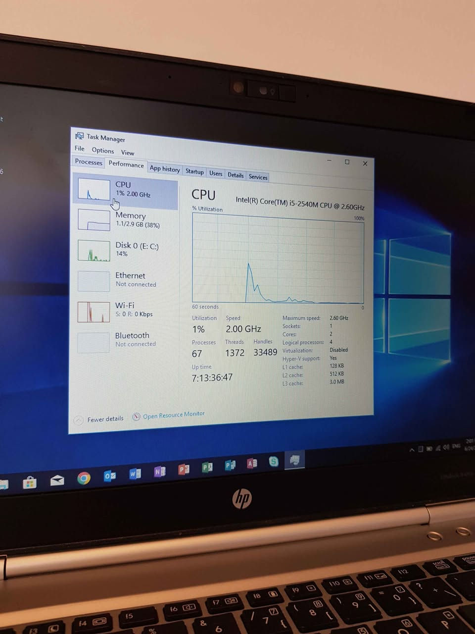 السلام عليكم 
متوفر لابتوب Hp EliteBook 8460p مستخدم 
المواصفات 👇
Cpu: Intel Core i5-2540M 
Ram: 8GB DDR3 
Hard: HDD 500GB 
السعر 120 الف 
متوفر خدمة التوصيل الي جميع المحافظات 
***********
*********** أربيل, العراق
