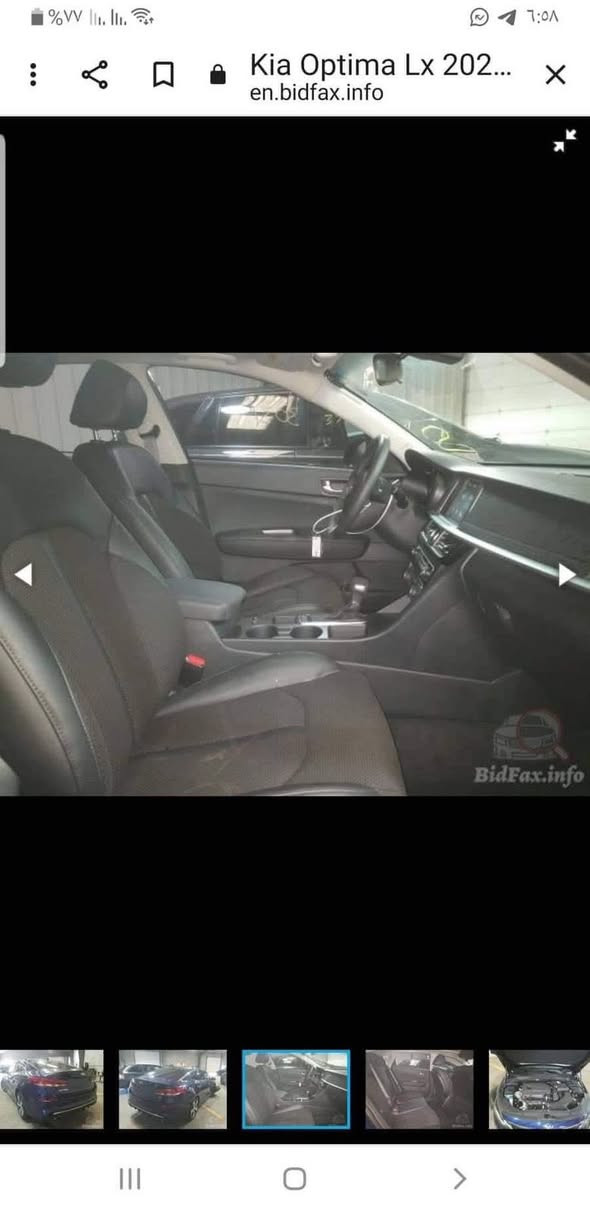 اوبتيما 2020
لون حبري 

رقم بغداد حرة 

وارد امريكي 

كفالة عامة بدون صبغ 

صور الحادث بالمنشور

 ماشية 58 

فول مواصفات 

مكانها اليرموك 

مكلف بالنشر 

رقم صاحب السيارة 

0781 527 7917

السعر 165 و بيها مجال بسيط
