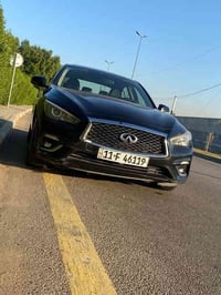 كيو50للبيع او مراوس ب كوري او ياباني موديل2018توويل المواصفات فول بسمي...