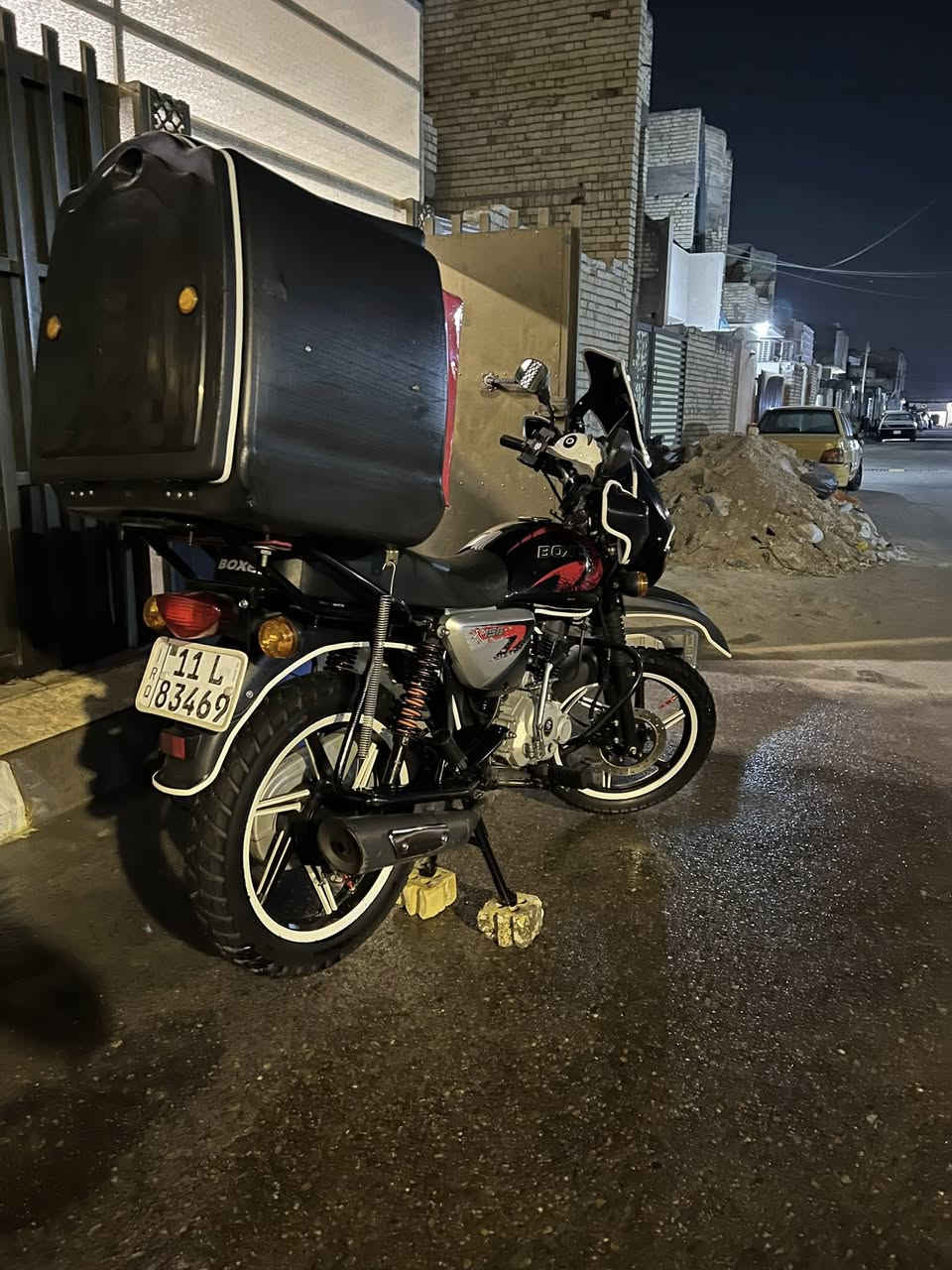 سلام عليكم دراجه بوكسر موديل 2023 رقم إنكليزي وسنويه بسمي تحويل ثاني يوم مكينه مجفته تجفيت شركه بعده علسحك المكان بغداد الزعفرانيه
***********واتساب واتصال
