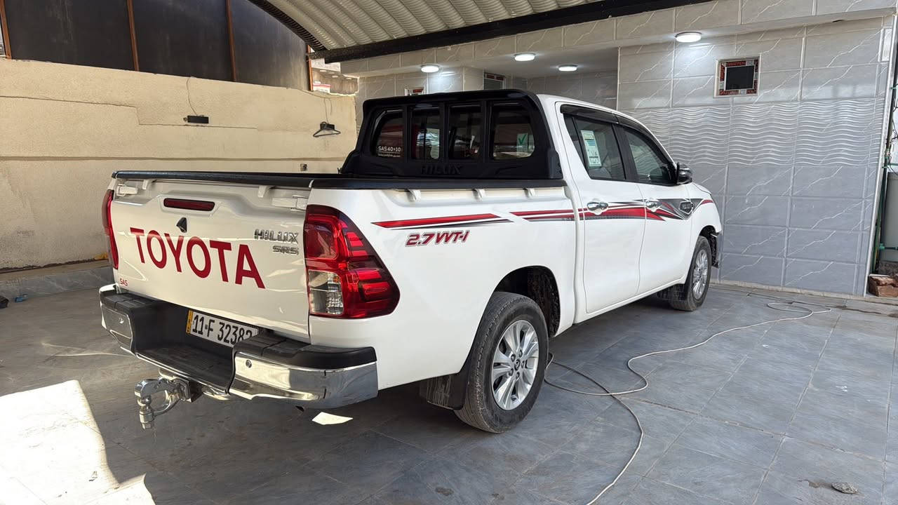 السلام عليكم
هايلوكس 2024 رقم بغداد 

مكفوله كفاله عامه ماشيه ٥٥الف 

فول مواصفات 1/1 ساز باب اول 

السعر 300 ورقه وبيها مجال 

مكان السيارة بغداد ابو غريب 

للاستفسار الاتصال ع الرقم 

*********** واتساب 

*********** ياسر
