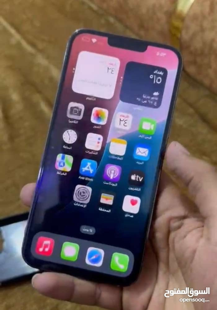 ١٣برو ماكس جهاز جديد بطاريه ١٠٠ السعر ٦٧٥ عنوان البصره كرمه علي رقم *********** جهاز ما مفتوح
