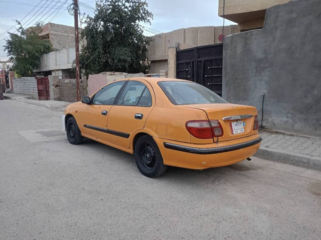 نيسان سني2001 رقم بغداد ألماني 
سنويه ساقطة قبل شهرين 
 بيهه طخة بجاملغ خلفي جهة العبري وبنيد مبدل فقط 
كير مكينه مال حاوية قبق أسود المرغوب
 تدفئة تبريد شغال 
كهربائيات كامله على وضع الشركة ماملعوب بيهن
حدادية جديدة مع تخم دبلات جدد
رقمي بي وات ساب 
***********
